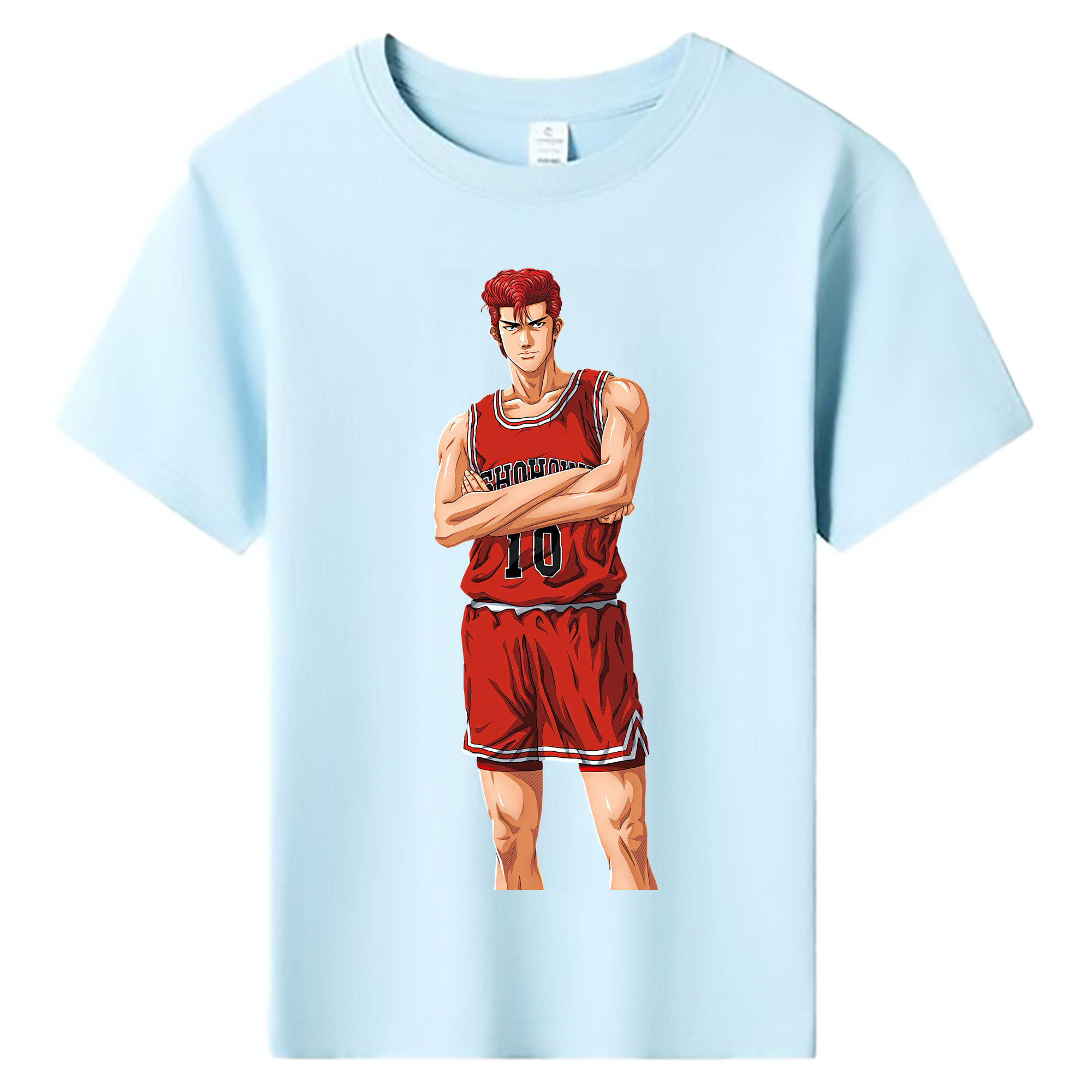 （画像用） SLAM DUNK／スラムダンク 綿100％キッズTシャツ（フロントプリント）